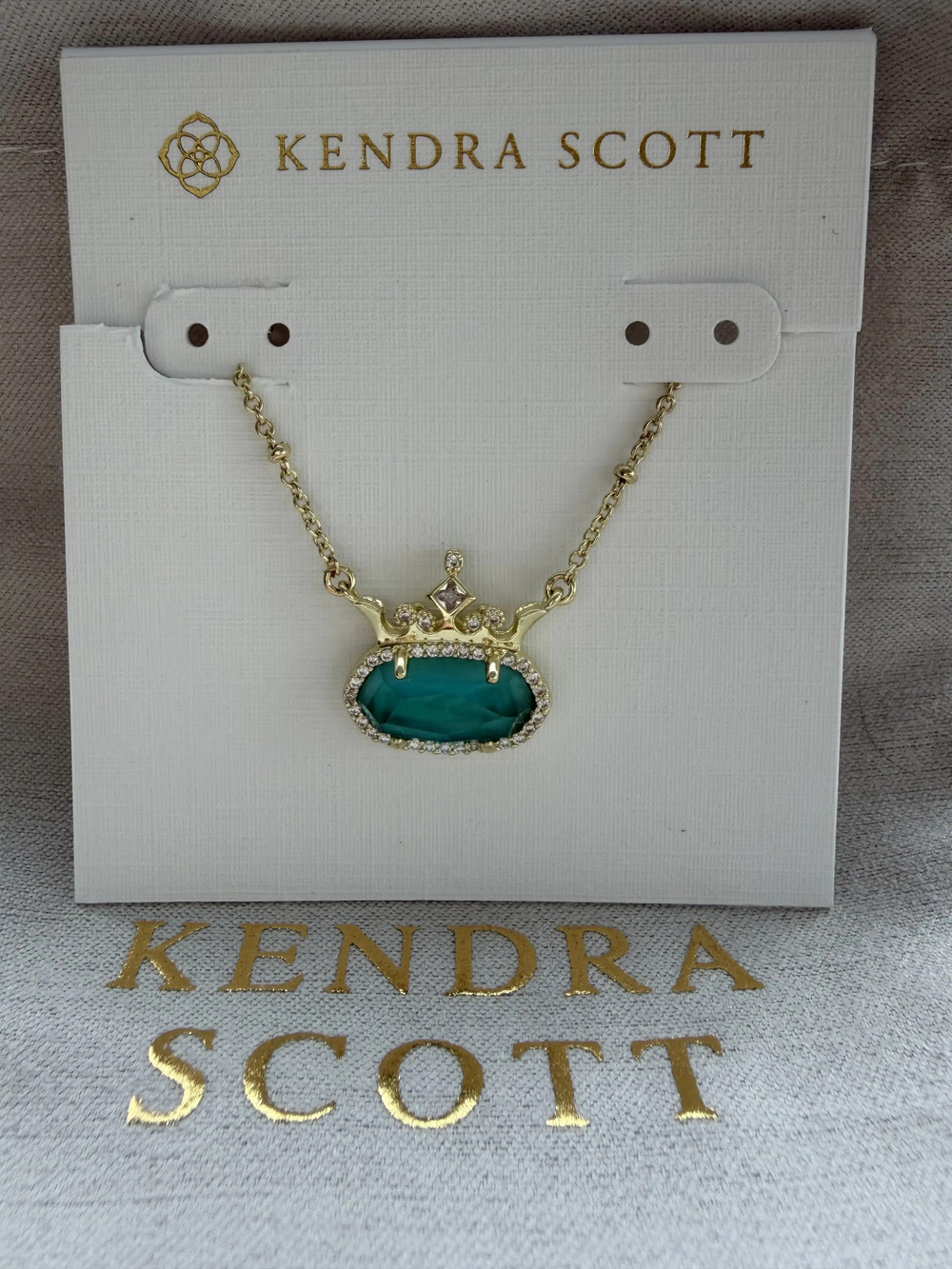 Kendra Scott Princess Elisa Crown Necklace